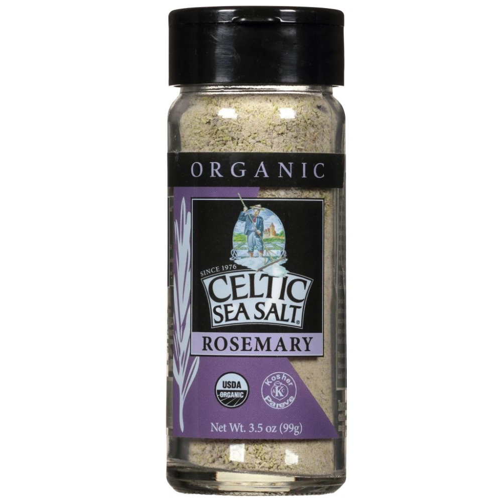 Organic Rosemary Seasoned Celtic Sea Salt Blend