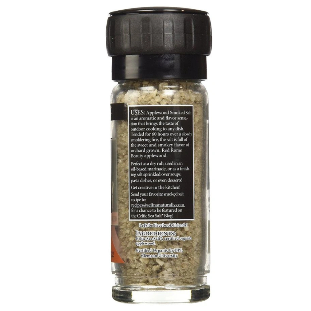 Organic Smoked Applewood Seasoned Celtic Sea Salt Blend