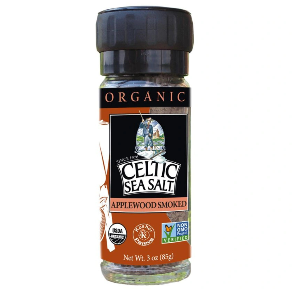 Organic Smoked Applewood Seasoned Celtic Sea Salt Blend