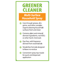 Thumbnail for Greener Cleaner Multi-Surface Household Spray - Fresh Citrus