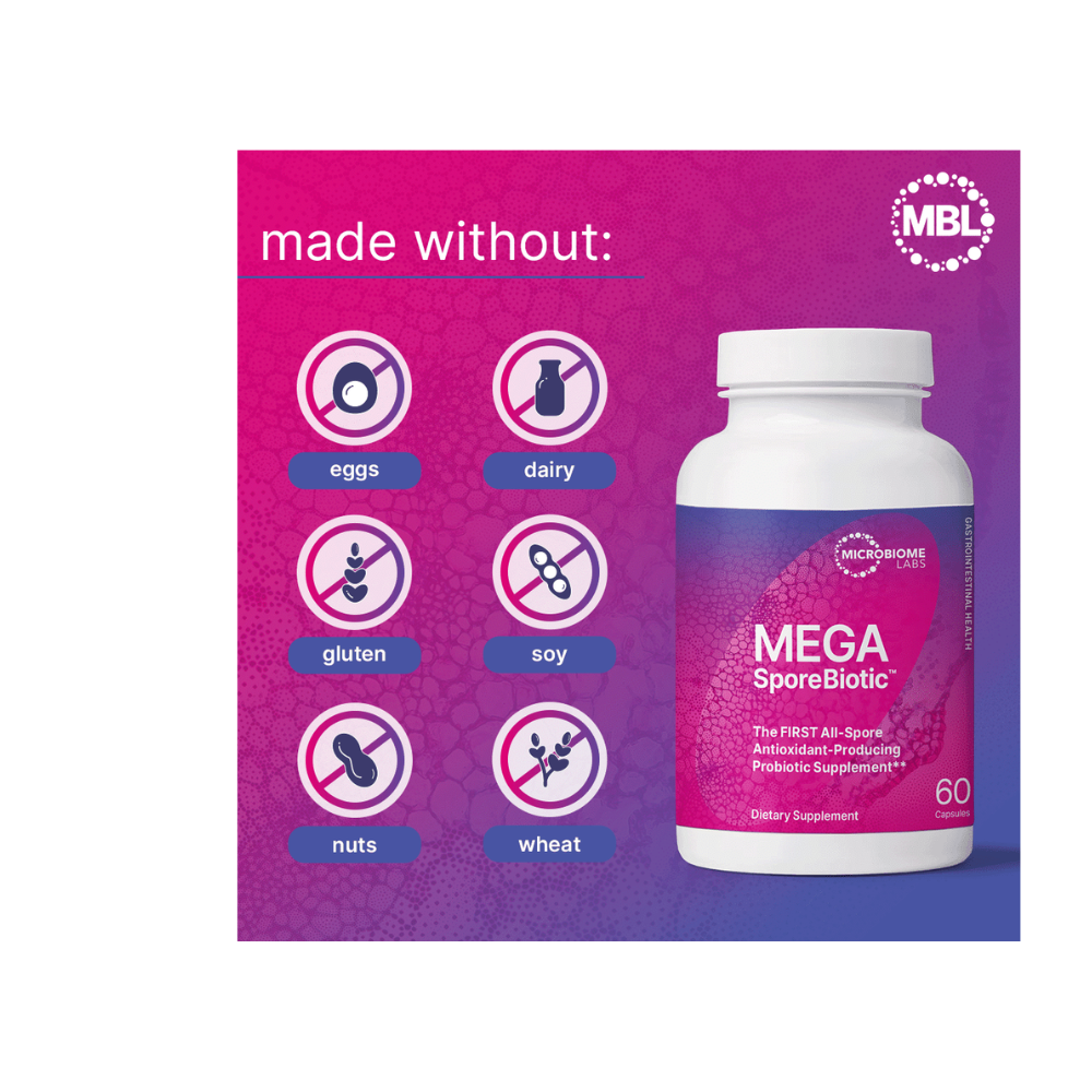 Microbiome Labs MegaSporeBiotic, 60 | Village Green Apothecary