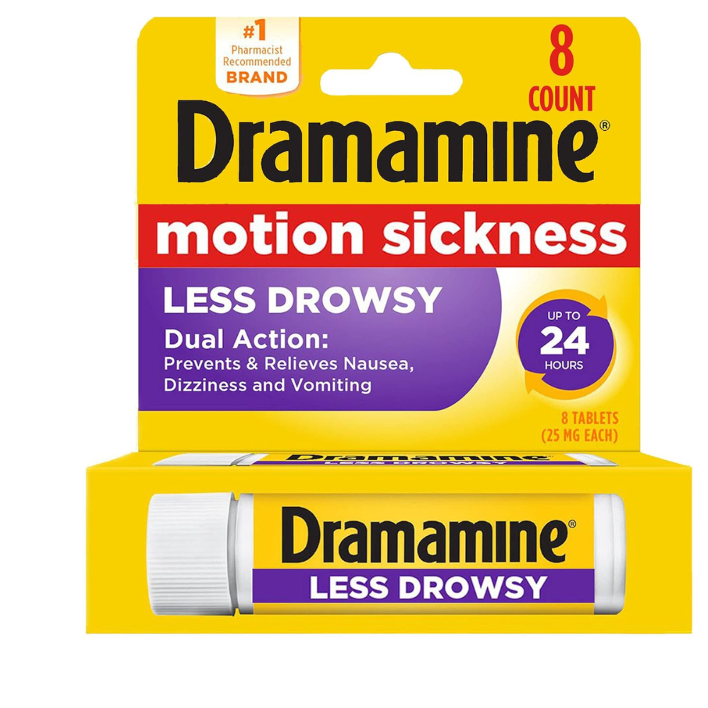 Dramamine All Day Less Drowsy 25 MG