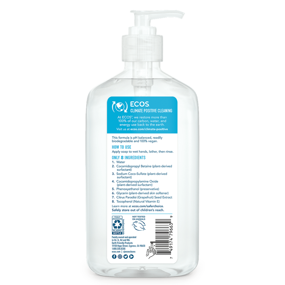 Hypoallergenic Hand Soap – Free & Clear