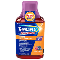Thumbnail for Theraflu ExpressMax Nighttime Cold and Cough Medicine