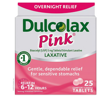 Thumbnail for Dulcolax Pink Overnight Laxative 5 MG