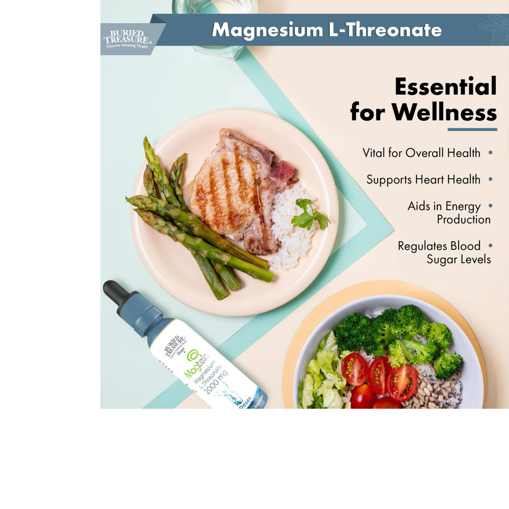 Mag - Brain Health Magnesium L-Threonate for Enhanced Memory and Sleep