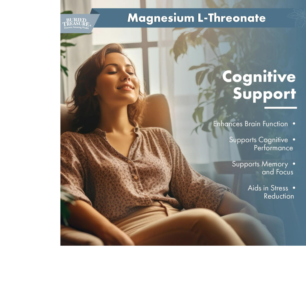 Mag - Brain Health Magnesium L-Threonate for Enhanced Memory and Sleep