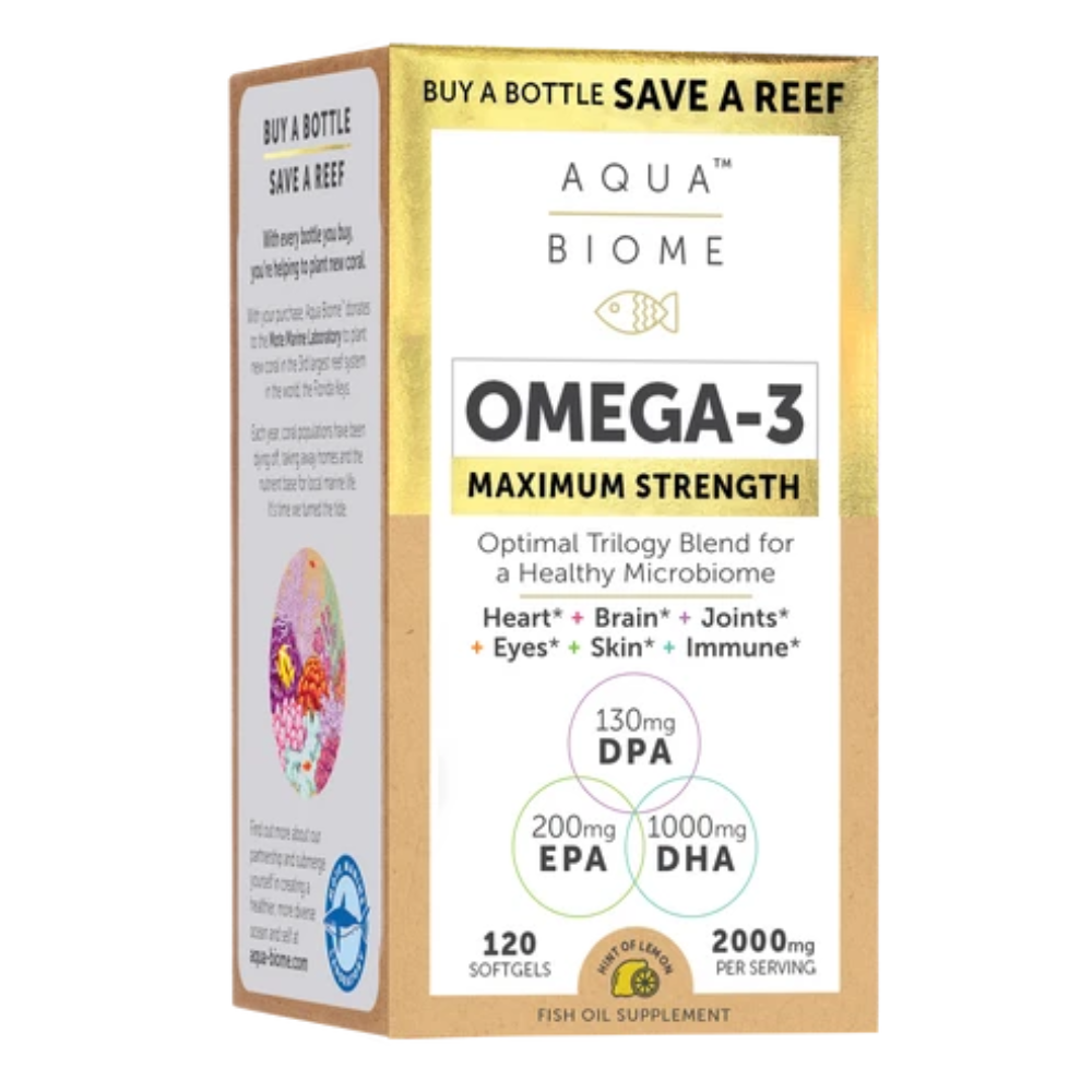 Aqua Biome Fish Oil Maximum Strength