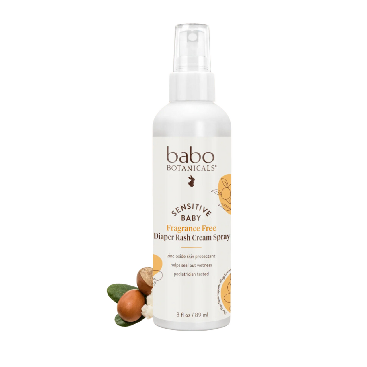 Sensitive Baby Fragrance-Free Diaper Rash Cream Spray