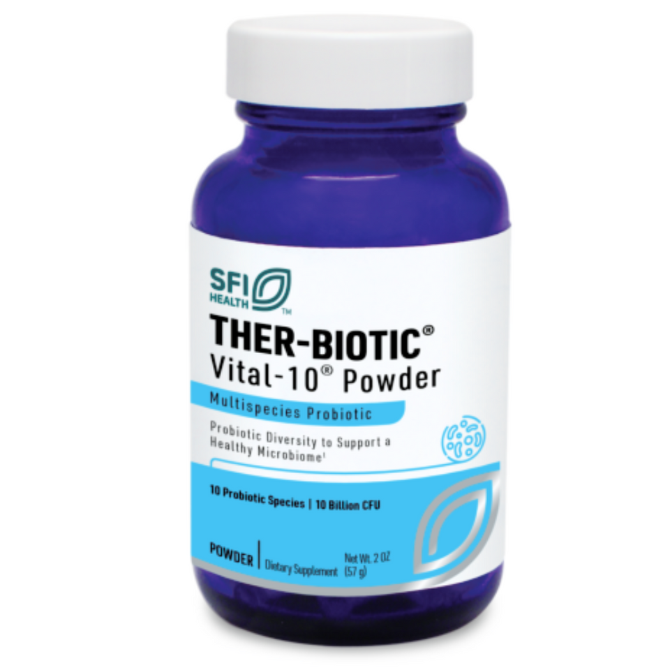 Klaire Labs - SFI Health Ther-Biotic Vital-10 Powder, 2 OZ POWDER