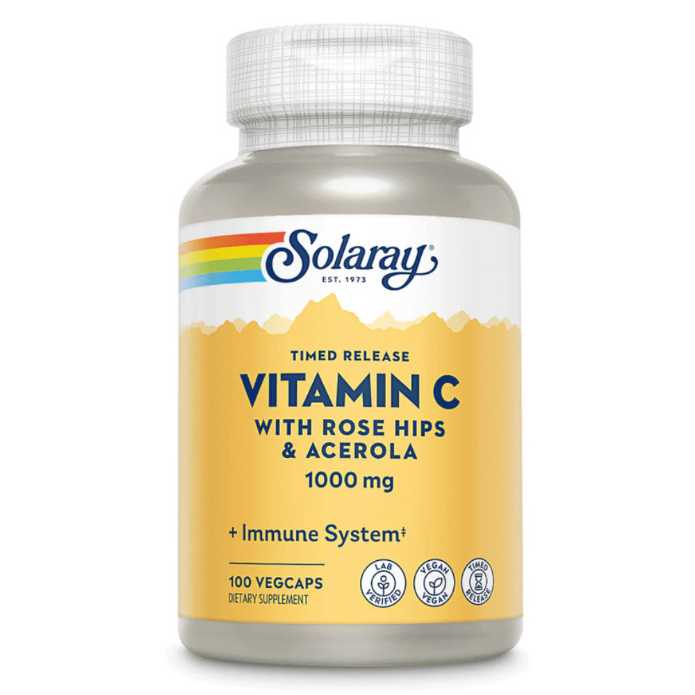 Vitamin C with Rose Hips & Acerola 1000mg