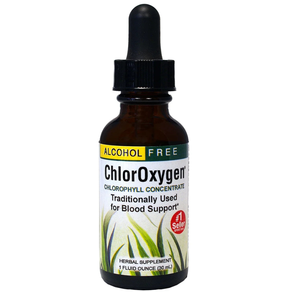 ChlorOxygen Chlorophyll Concentrate Alcohol Free Liquid Extract