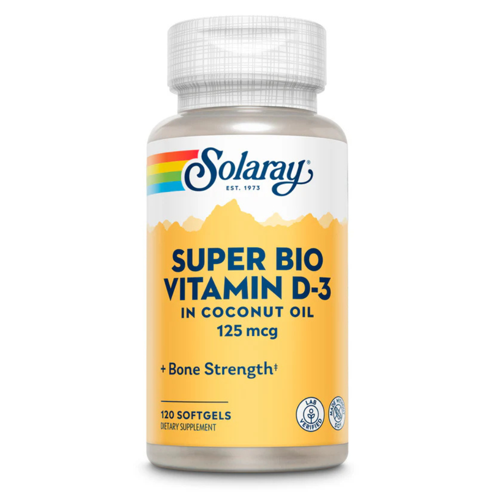 Super Bio Vitamin D-3 - 125mcg