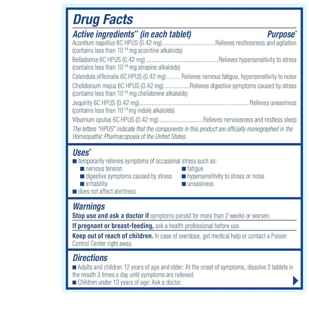 StressCalm Tablets