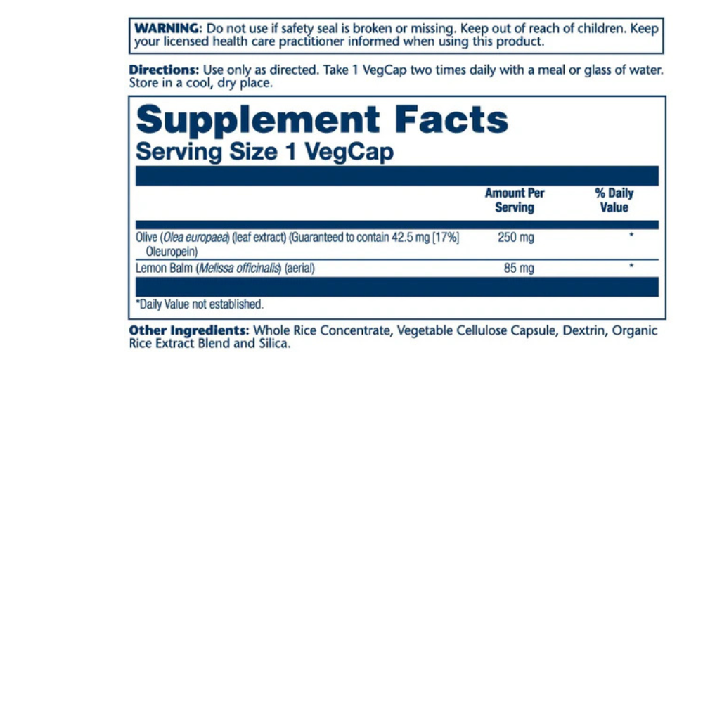 Olive Leaf Extract 17% - 250mg