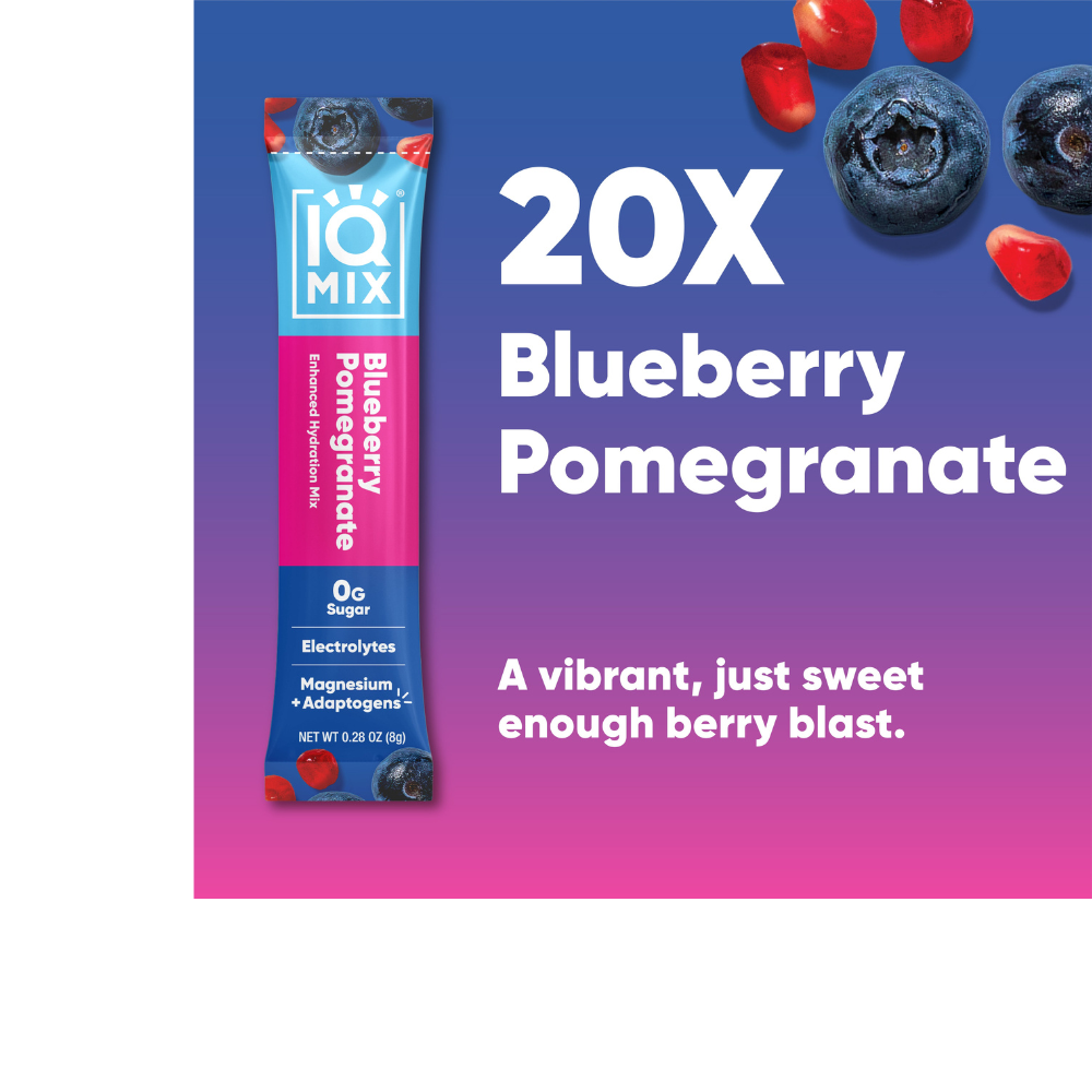 IQ MIX BLUEBERRY POMEGRANATE