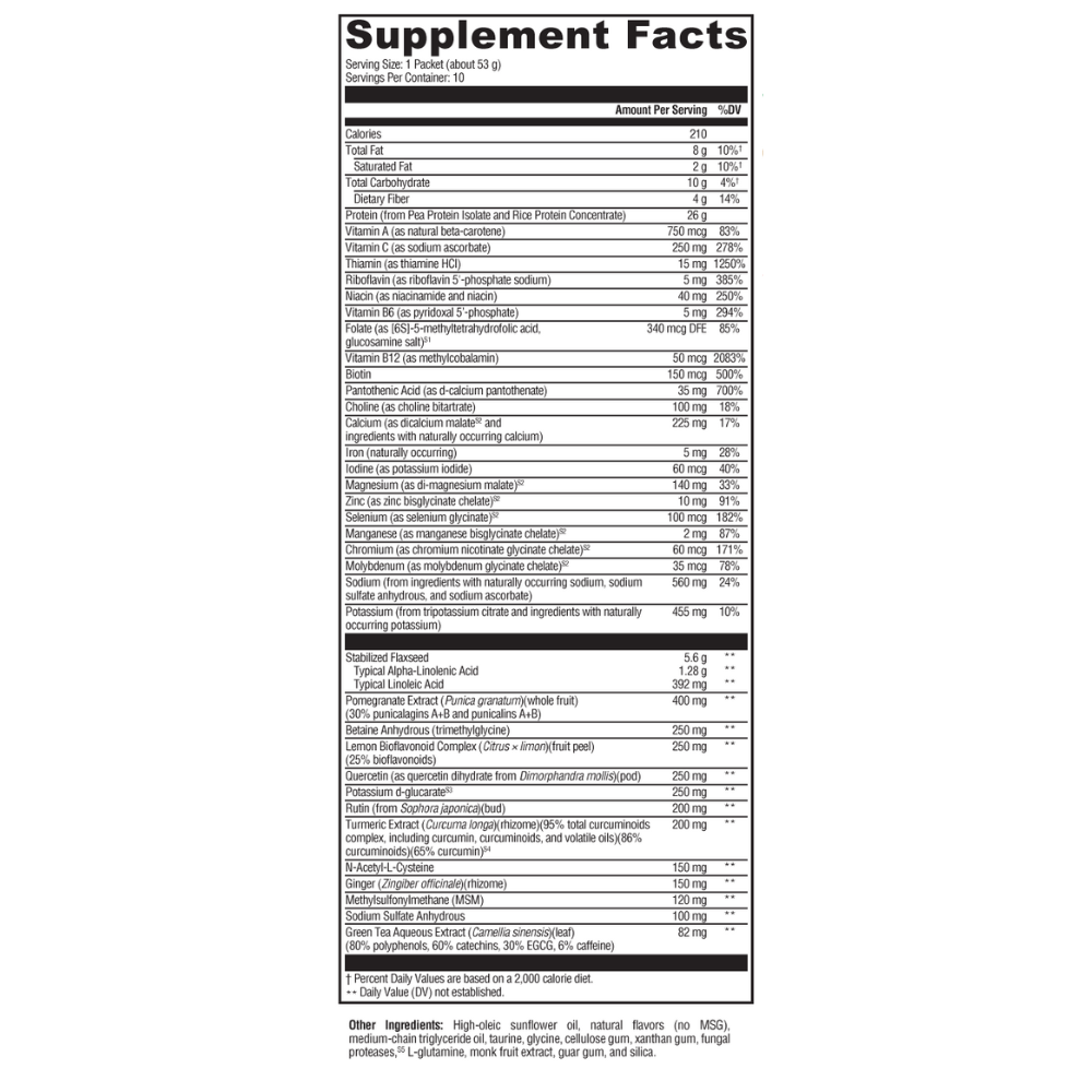 OptiCleanse GHI Sugar- & Stevia-Free, 20 Servings