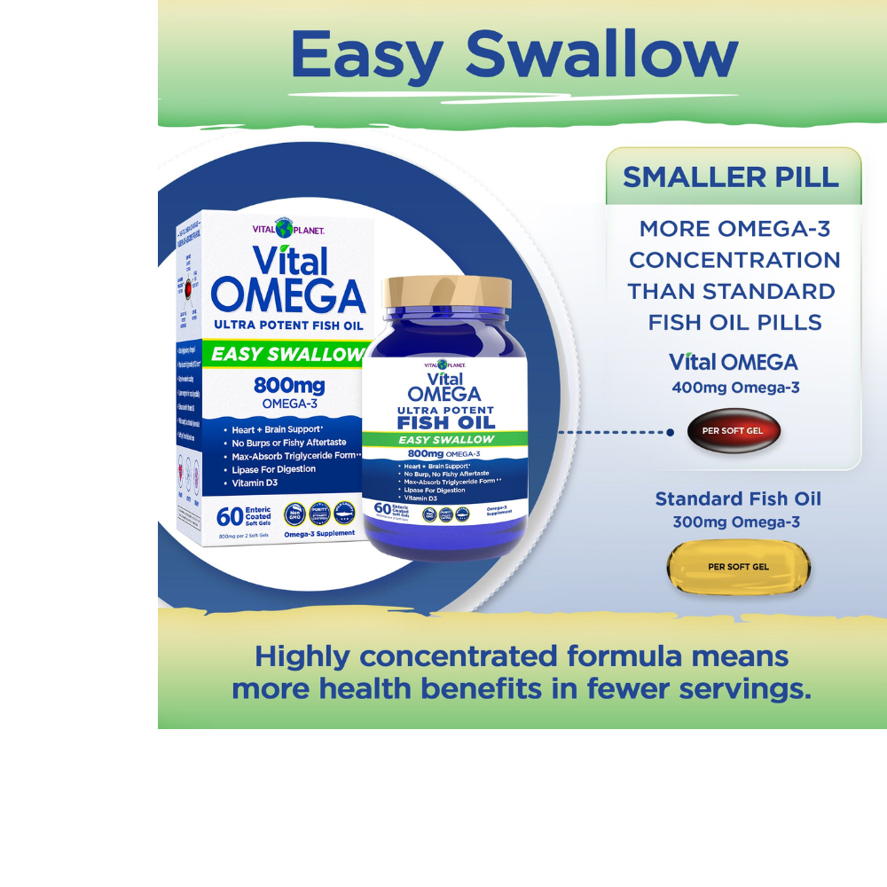 Vital Omega Easy Swallow 800 MG