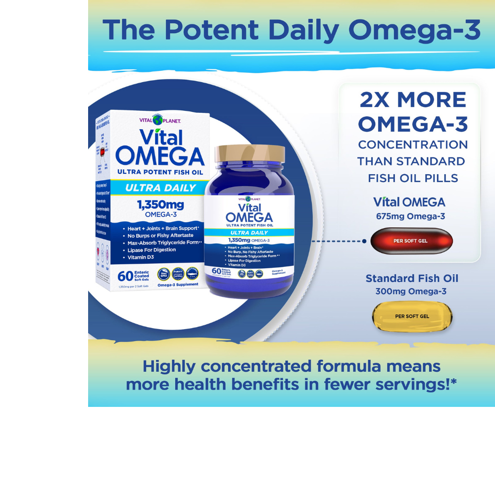 VITAL OMEGA ULTRA DAILY 1350 MG