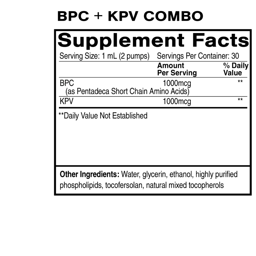 LIPOSOMAL BPC + KPV COMBO