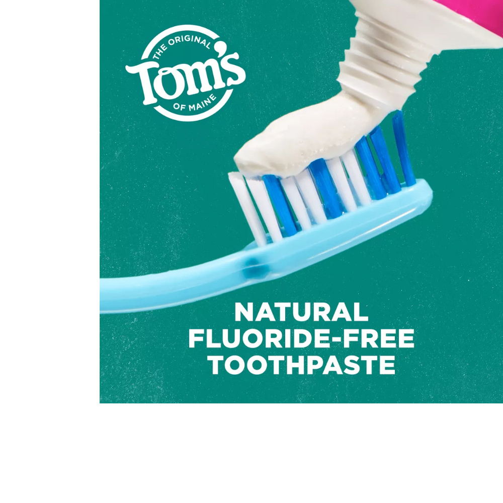 Fluoride-Free Antiplaque & Whitening Peppermint Natural Toothpaste