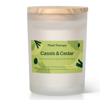 Thumbnail for CASSIS & CEDAR NATURALLY SCENTED CANDLE