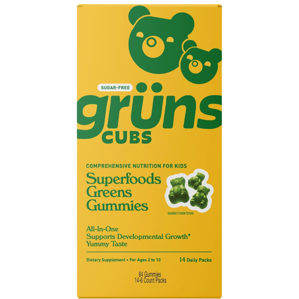 KIDS SUPERFOODS GREENS GUMMIES SUGAR FREE