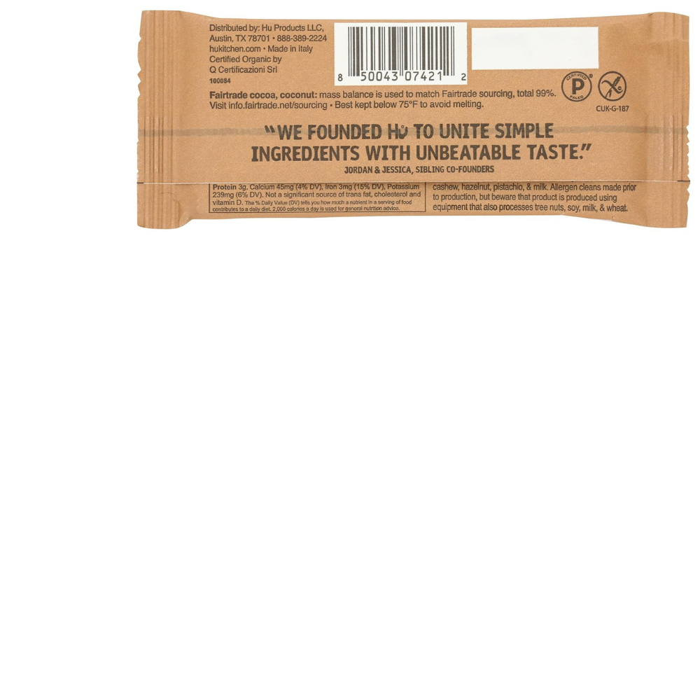 Organic Salty Dark Chocolate Bar