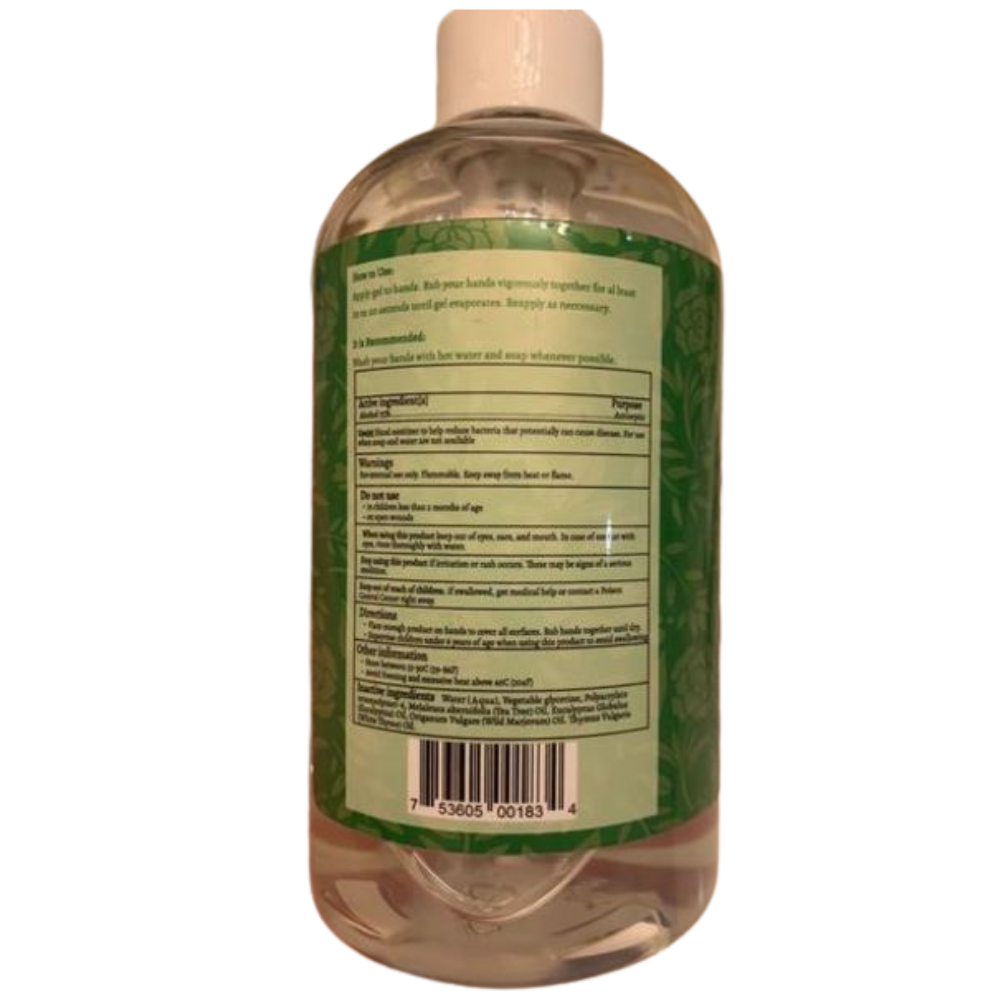 HAND SANITIZER DEFENSE FORMULA 75% ALCOHOL