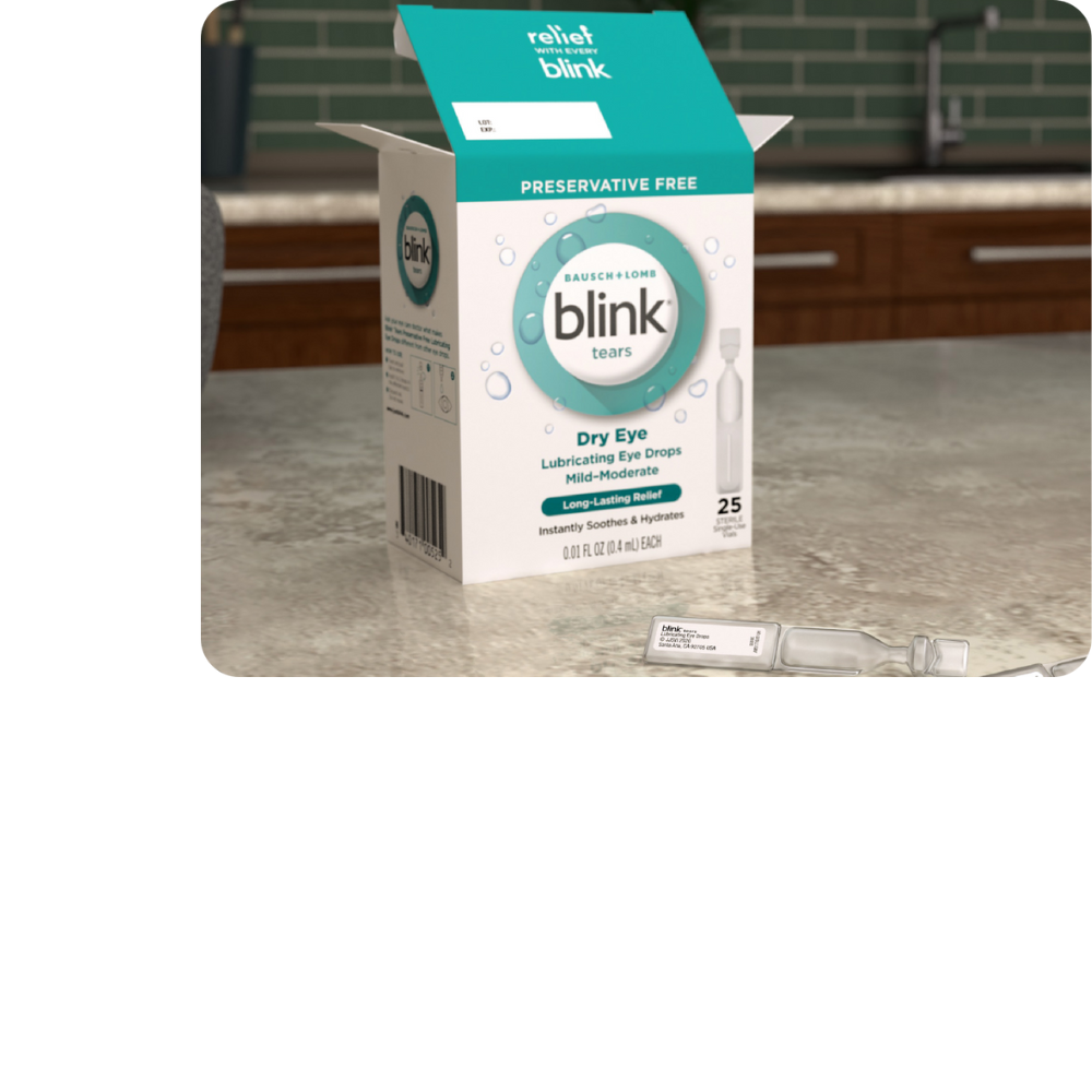 Blink Tears Preservative Free Lubricating Eye Drops