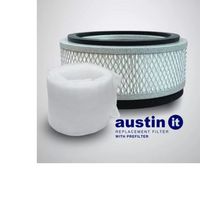 Thumbnail for Austin Air it Personal HEPA with Pre-Filter Replacement Filter FR100B, White