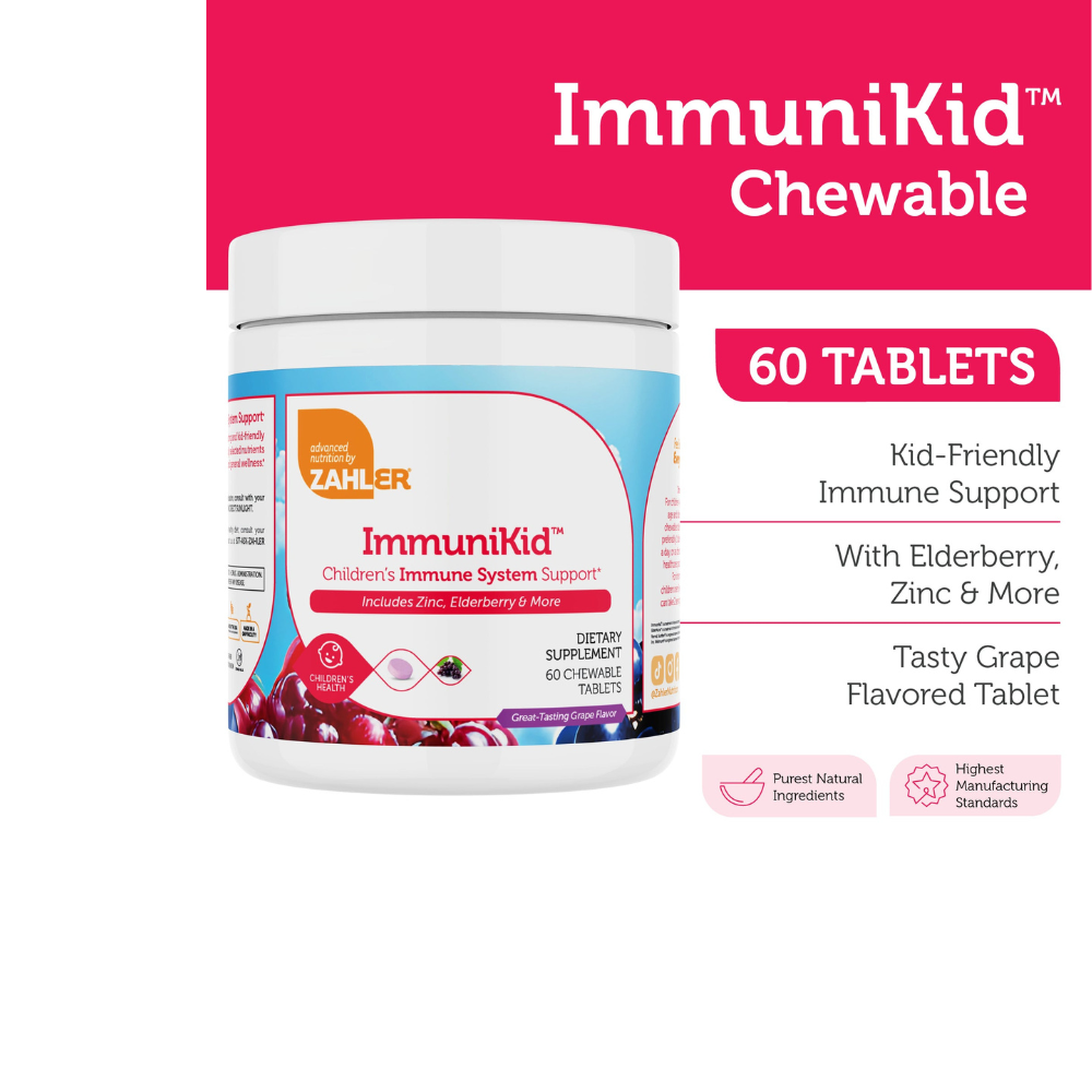 IMMUNIKID CHEWABLE GRAPE FLAVOR