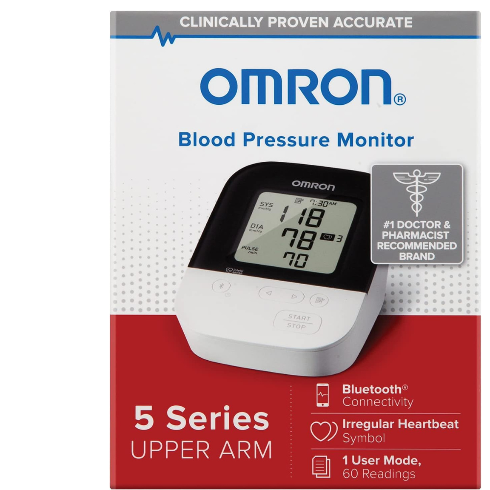 5 Series Omron BP7250 Upper Arm Blood Pressure Monitor