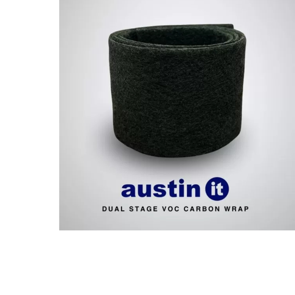 Austin Air it Replacement VOC Wrap Filter F100C, Black