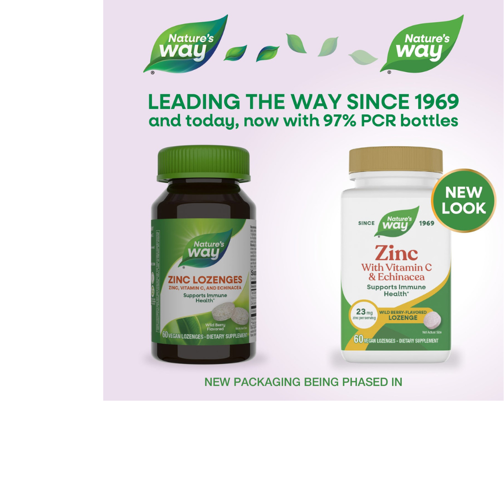 PASTILLAS DE ZINC CON EQUINÁCEA Y VITAMINA C, sabor a frutos del bosque