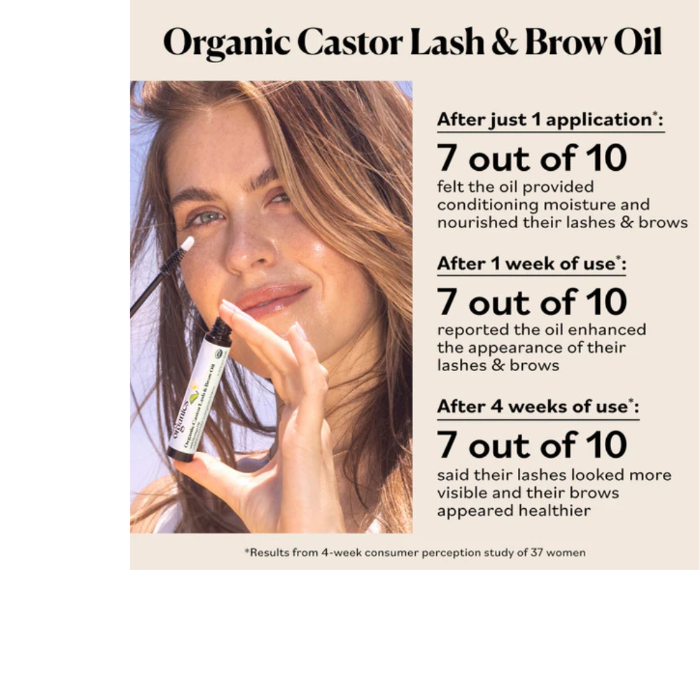 ACEITE ORGÁNICO PARA PESTAÑAS Y CEJAS