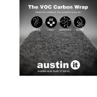 Thumbnail for Austin Air it Replacement VOC Wrap Filter F100C, Black