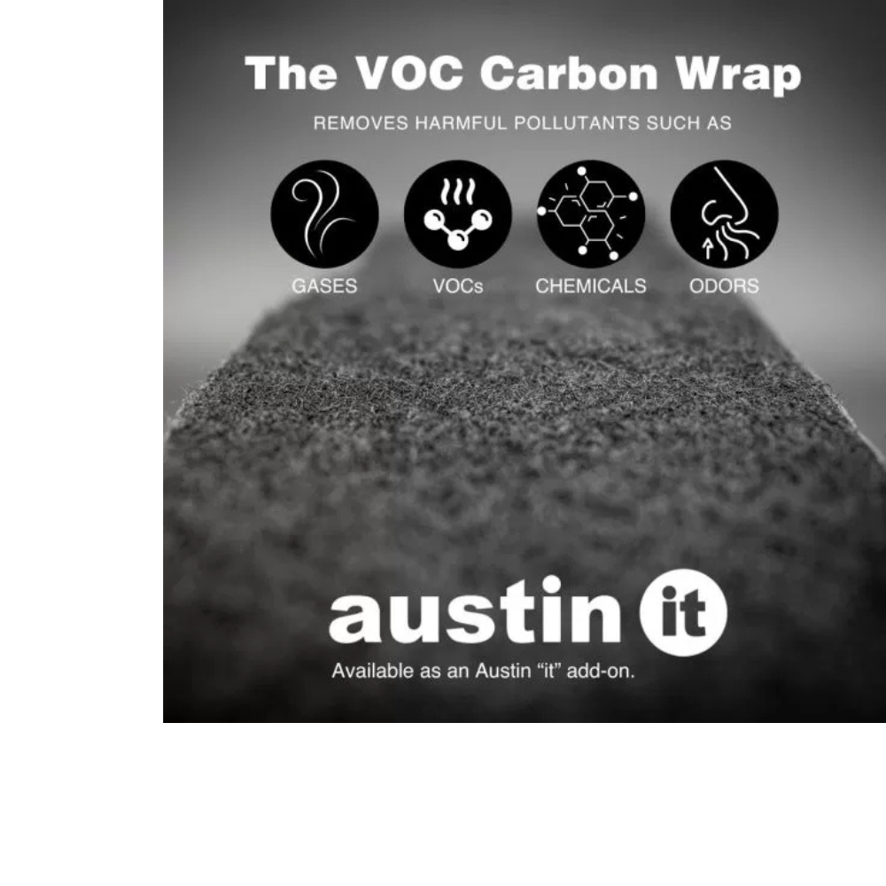 Austin Air it Personal HEPA with VOC Wrap Replacement Filter FR100C, Black