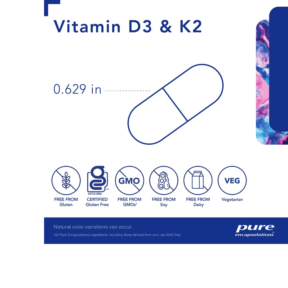 Vitamin D3 & K2