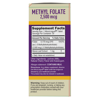 Thumbnail for METHYL FOLATE 2,500 MCG