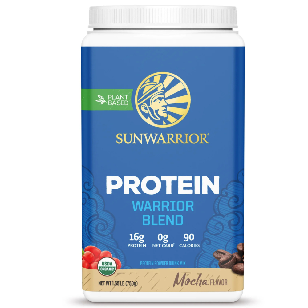 Warrior Blend Organic Protein Powder, Mocha