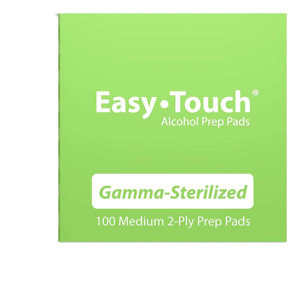 EasyTouch 2-Ply Alcohol Sterilized Pads, Medium