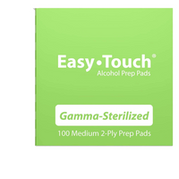 Thumbnail for EasyTouch 2-Ply Alcohol Sterilized Pads, Medium