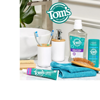 Thumbnail for Fluoride-Free Antiplaque & Whitening Peppermint Natural Toothpaste