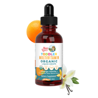 Thumbnail for Organic Toddler Multivitamin Liquid Drops With Iron