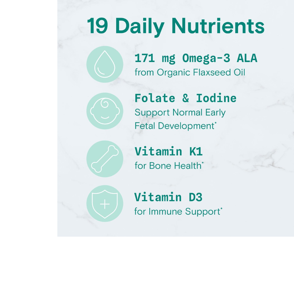 Organic Prenatal Multi & Omegas