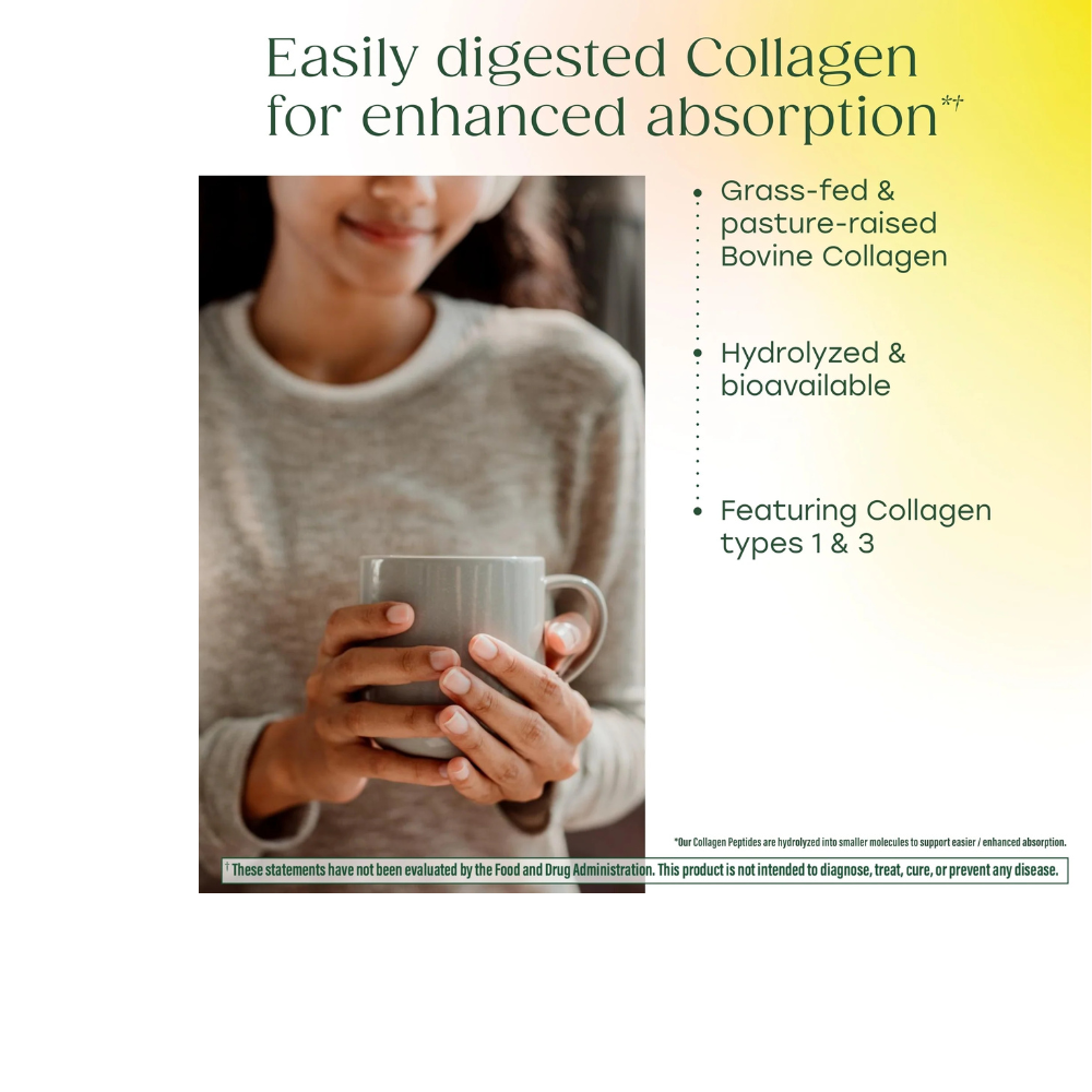 Péptidos de colágeno con ácido hialurónico y vitamina C