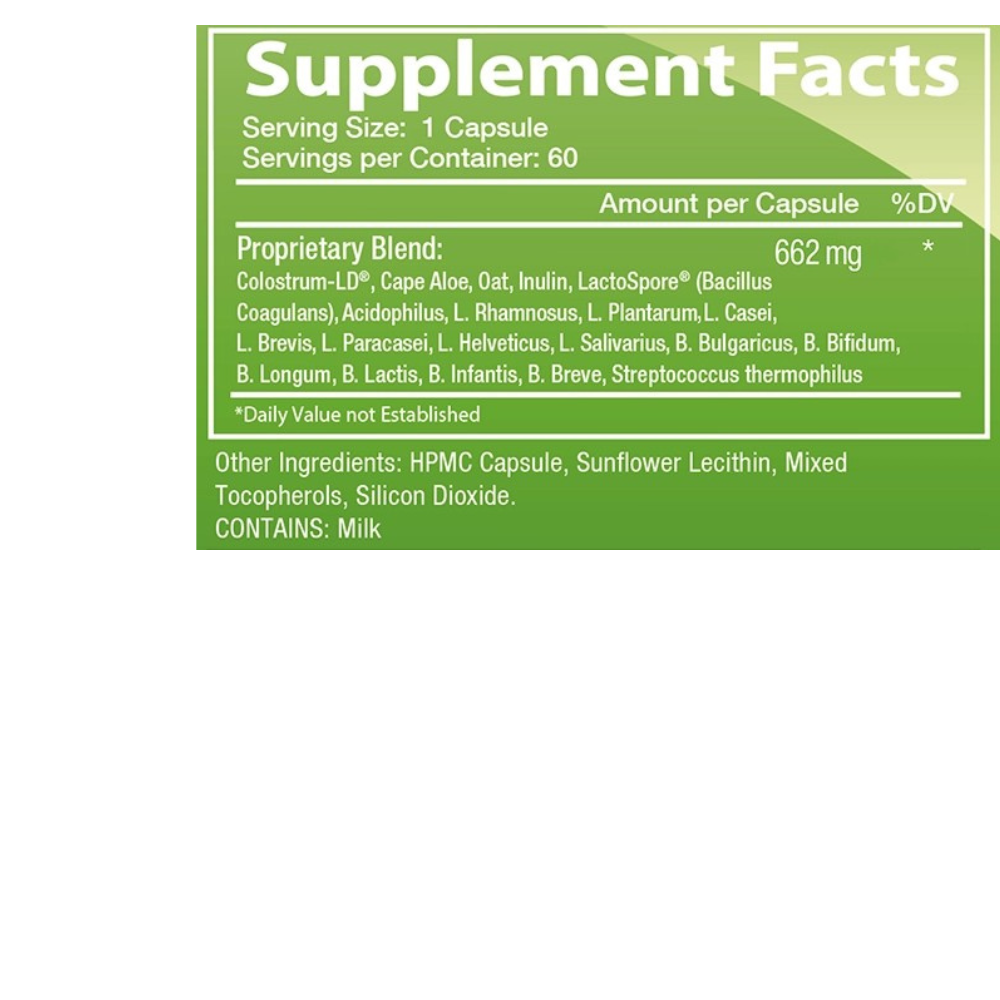 GastroDefense Daily Probiotic Capsules