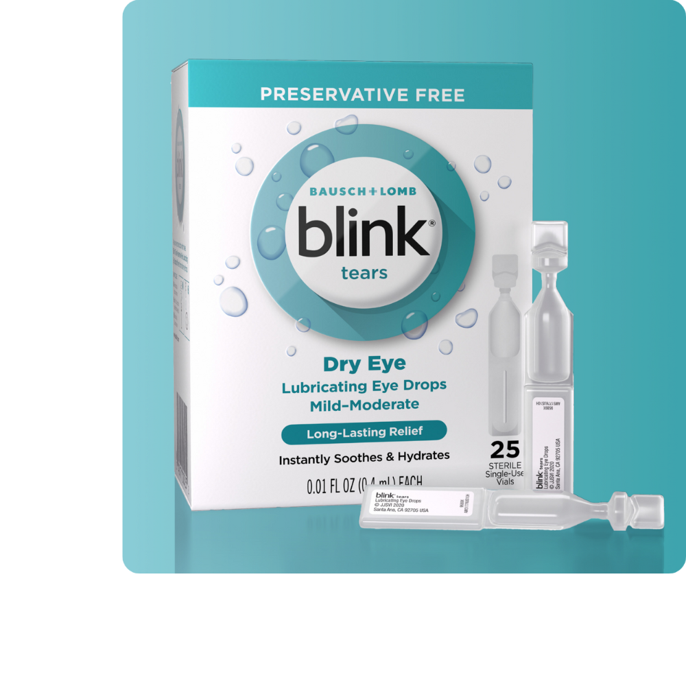 Blink Tears Preservative Free Lubricating Eye Drops
