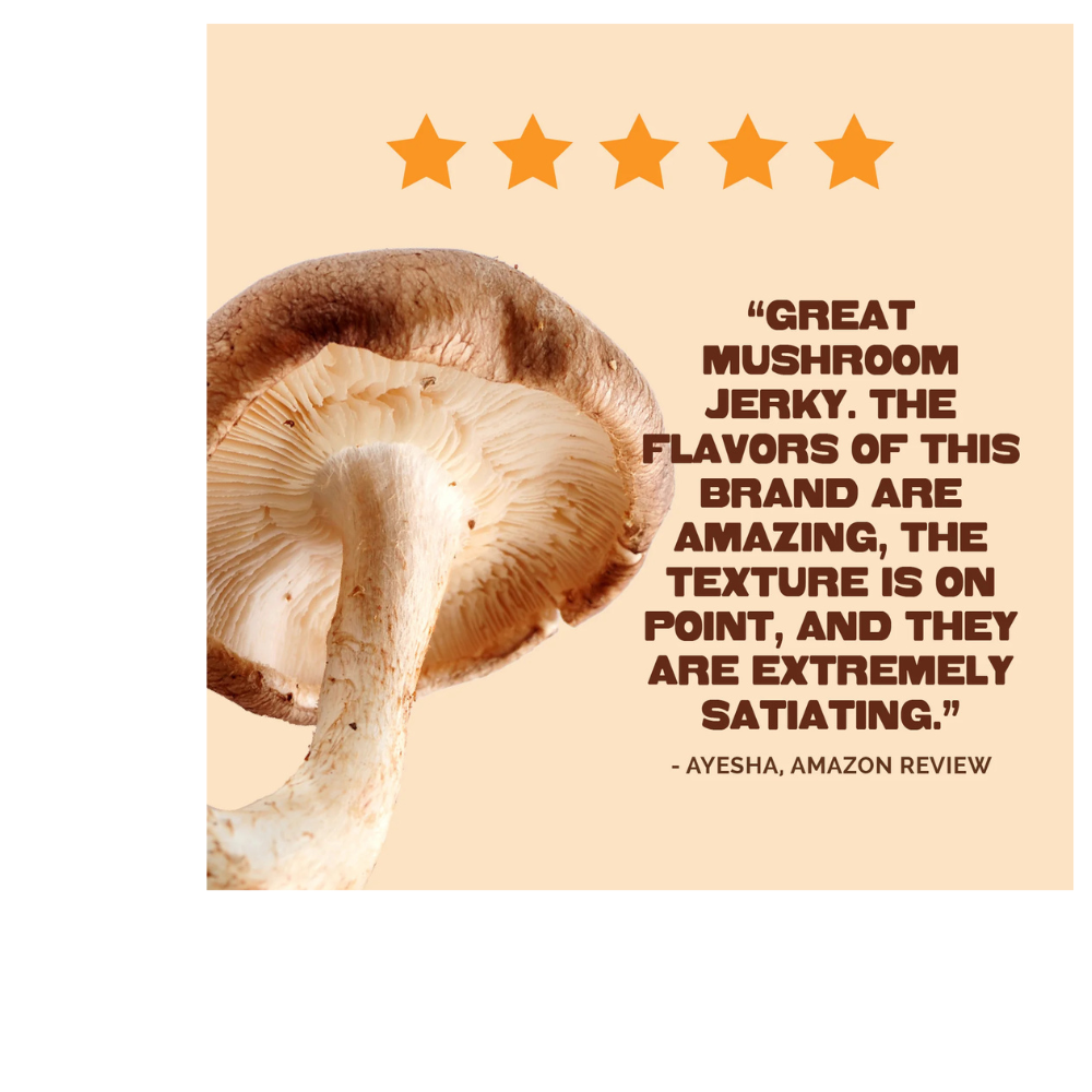 Zesty Thai Mushroom Jerky